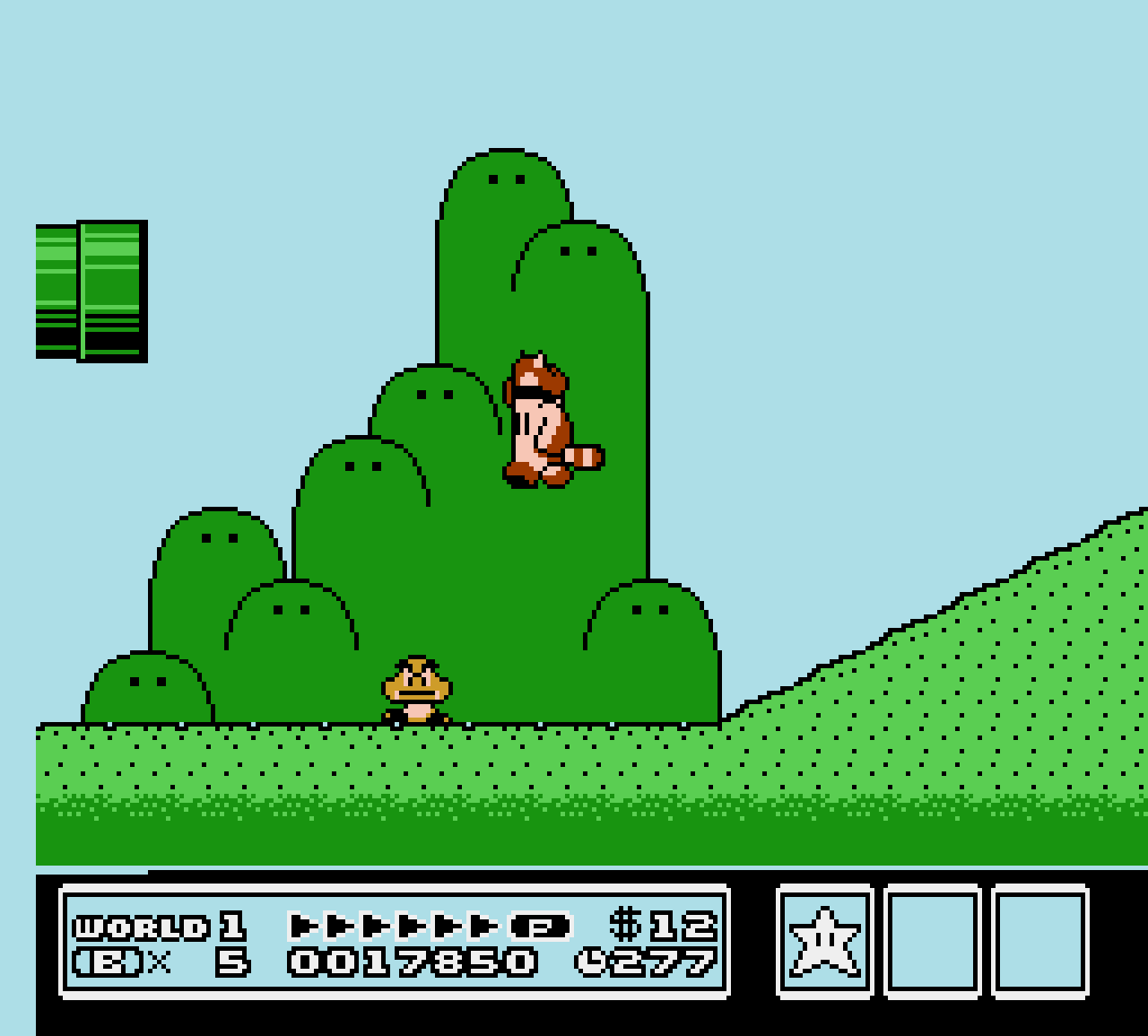 Boxguy with Super Leaf power-up